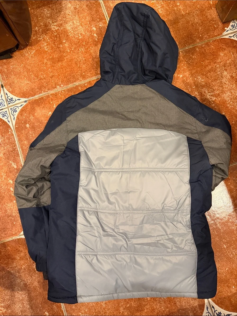 ZeroXposur SZ 12 Gray Jacket with Bright Orange Liner